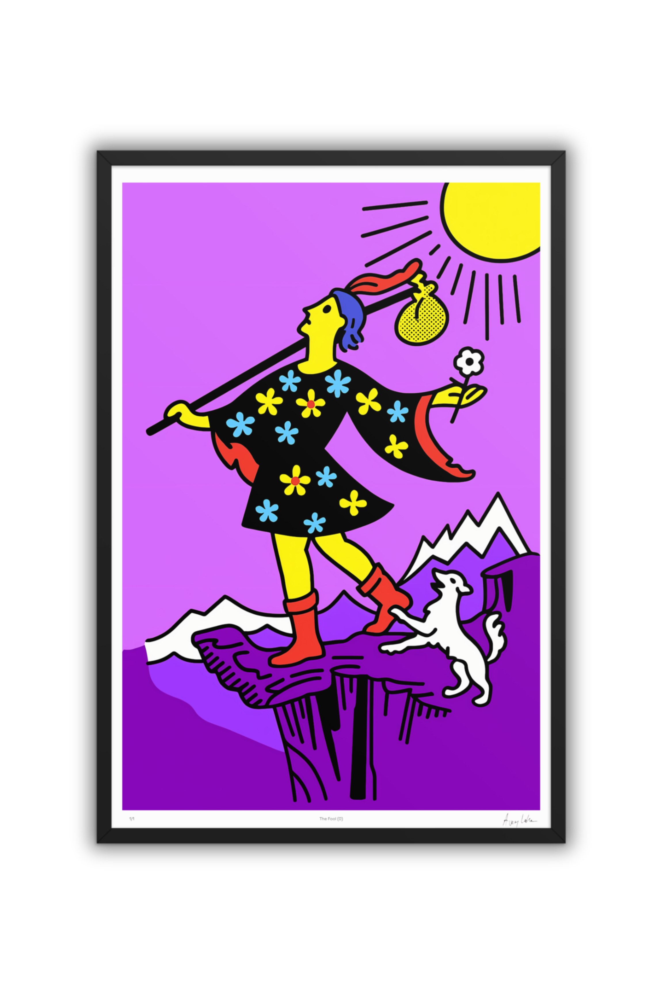 The Fool - Framed Artwork